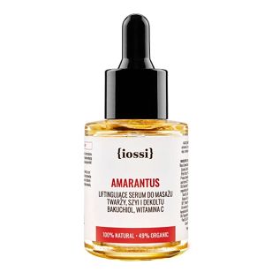 Amarantus. Serum Liftingujące do masażu twarzy, szyi i dekoltu z bakuchiolem, witaminą C 30 ml