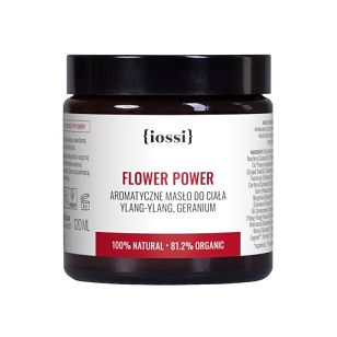 Flower Power. Aromatyczne masło do ciała. Ylang-ylang, geranium 120 ml
